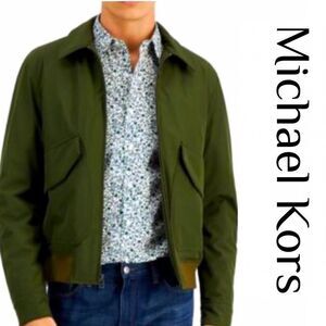 MICHAEL KORS Mens Bomber Jacket Large